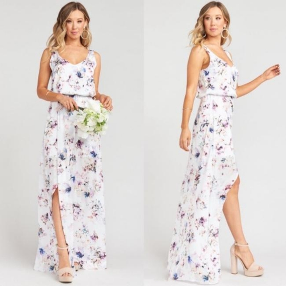 Show Me Your Mumu Kendall Maxi Dress Bouquet Beauty Medium